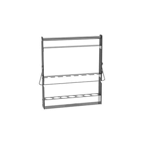 Smith-Petersen Sterilizing Rack, Stainless Steel, Holds 7 Smith-Petersen 8" Gouges, Osteotomes, Rack Size: 1 1/2" X 9 1/2" X 10"